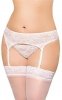 SoftLine Collection Garterbelt 3316 - Plus Size - white